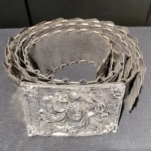 no brand | Accessories | Vintage Silver Tone Fish Scale  display picture 2